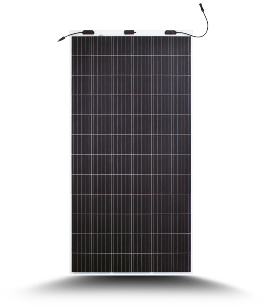 Flexibles Photovoltaik-Modul von SUNMAN mit 375 Wp Leistung