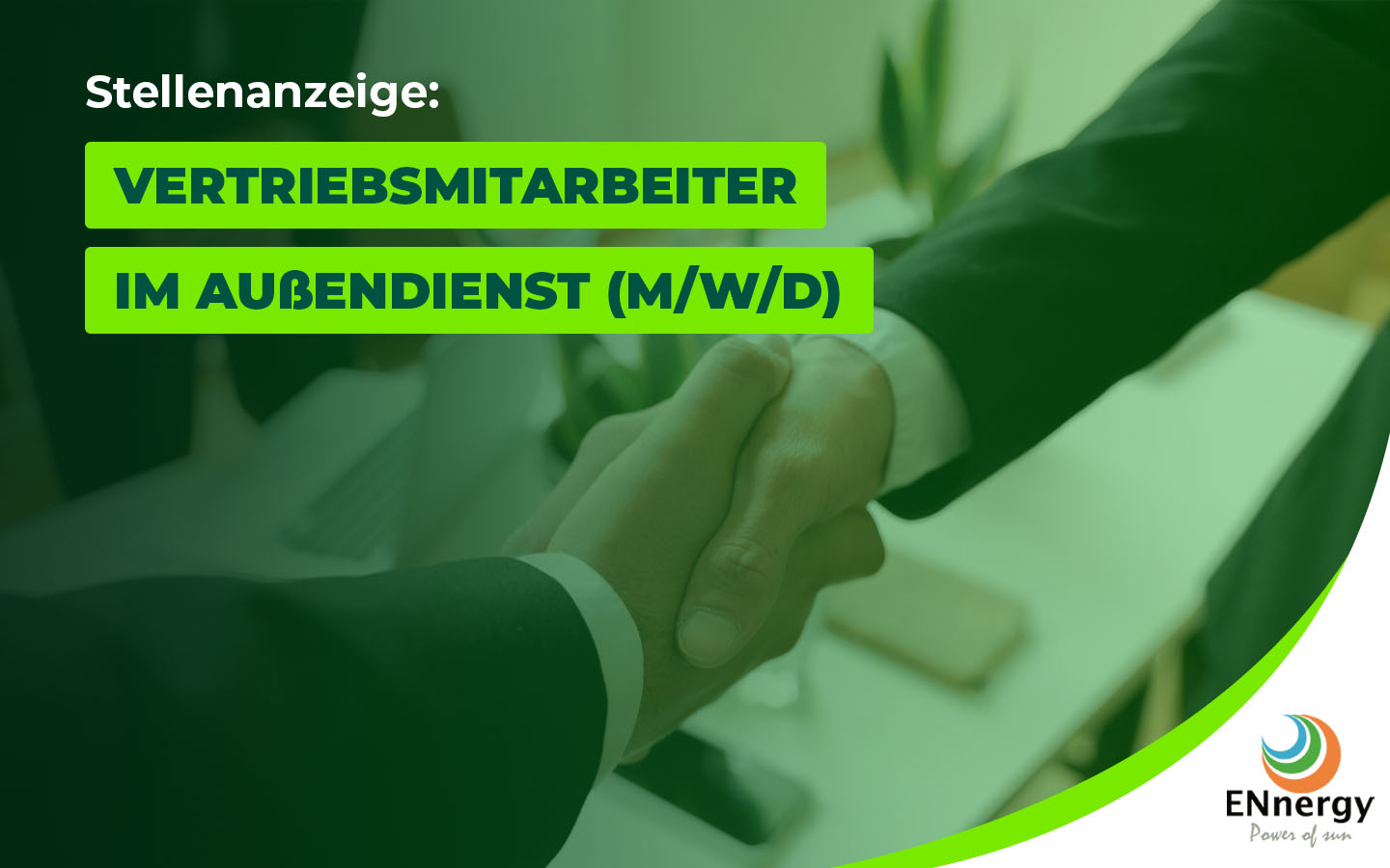 Read more about the article Stellenangebot: Vertriebsmitarbeiter im Außendienst (m/w/d)