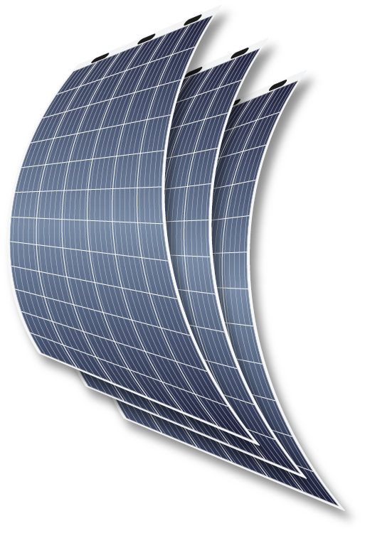 leichte und flexible Solarmodule