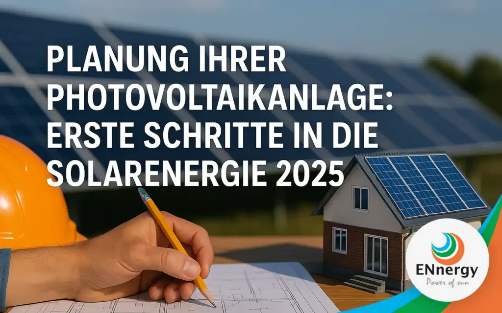 Planung einer Photovoltaikanlage im Jahre 2025