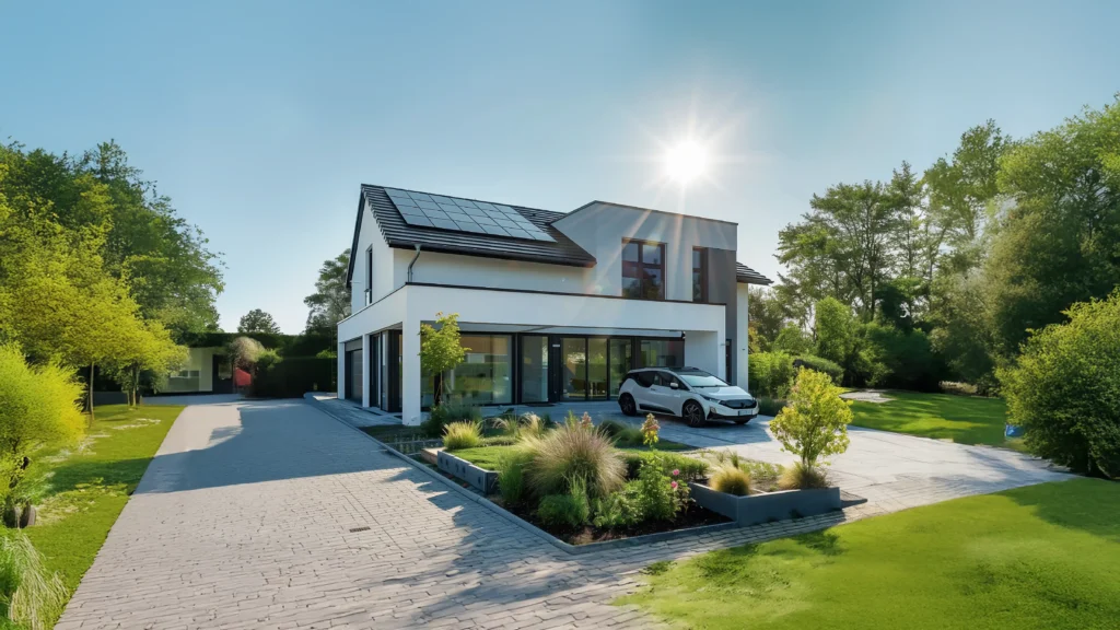 Smart Home mit Photovoltaik, E-Auto Wallbox, Speicher und Wechselrichter