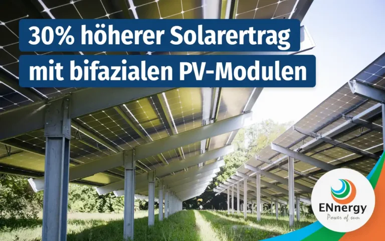 Bifaziale Solarmodule: Bis zu 30% mehr Ertrag durch beidseitige Nutzung