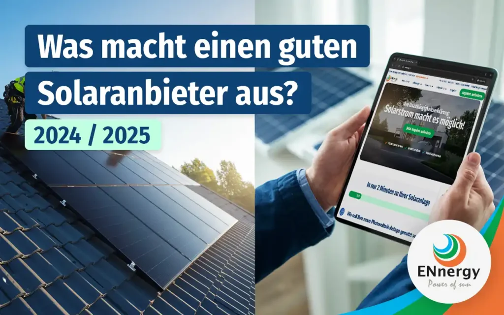 Photovoltaik Anbieter Vergleich