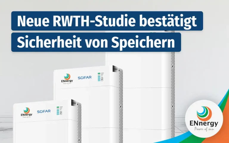 Batteriespeicher Sicherheit: Neue Studie entwarnt Hausbesitzer