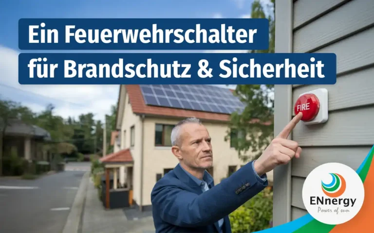 Feuerwehrschalter PV Anlage: Pflicht, Kosten & Brandschutz 2026