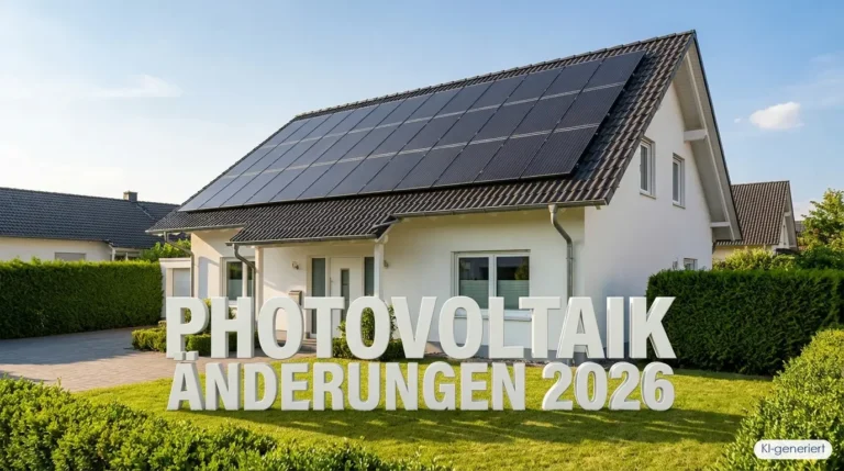 Photovoltaik 2026: Alle wichtigen Änderungen im Überblick