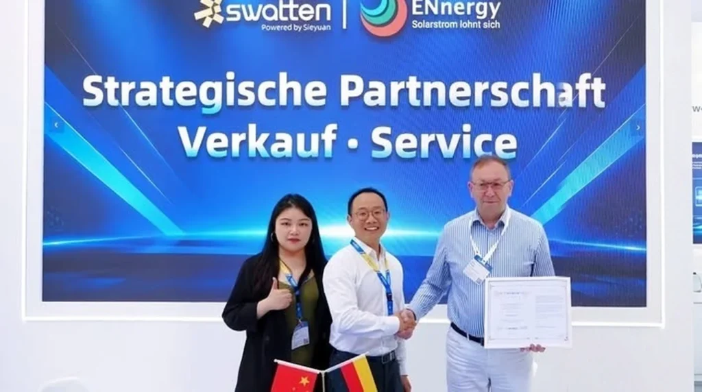 ENnergy und Swatten besiegeln ihre strategische Partnerschaft auf der Intersolar Europe 2026