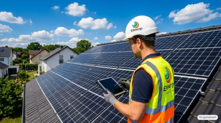 Wartung einer PV Anlage: Leistung langfristig sichern